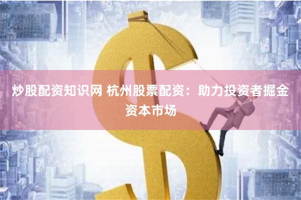 炒股配资知识网 杭州股票配资：助力投资者掘金资本市场